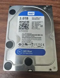 WD Blue 3TB/HDD(WD30EZRZ)状態注意