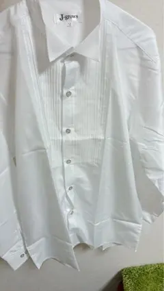 ホワイトシャツ Mサイズ タキシードスタイル