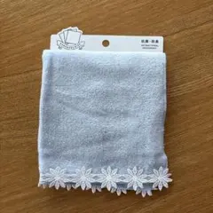 Francfranc パロット 抗菌防臭ハンカチ 小花レース LBLのサムネイル