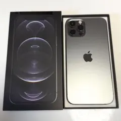 SIMフリー】iPhone 12 Pro 256GB グラファイト 箱ケーブル - メルカリ