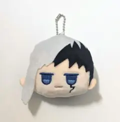 Dr.STONE あさぎりゲン フェイスぬいぐるみキーホルダー