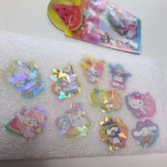 サンリオフレークシール10枚セット