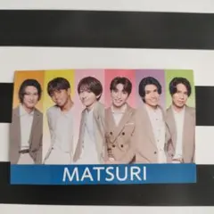 MATSURI 公式フォト 6人集合 サイン入り - メルカリ