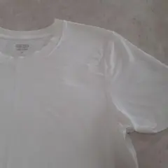 HEATTECH ショートスリーブ Tシャツ M ホワイト　一度洗濯のみ