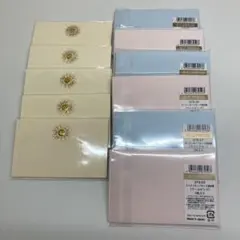 ミニメモ用封筒セット 太陽・ブルー・ピンク