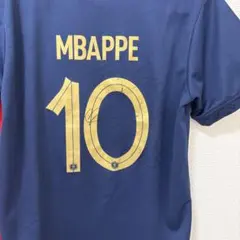 MBAPPE サイン入り 10番シャツ