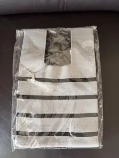 崎陽軒 秋のおでかけニットバッグ ひょうちゃんチャーム付き　グレー