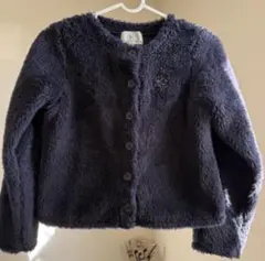 組曲 フリースカーディガン ボレロ　140