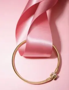 Pandora バングル ゴールドクリスマスノベルティ！19 - メルカリ