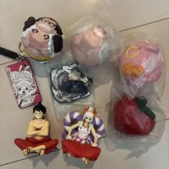 ワンピース グッズ まとめ売り フィギュア キーホルダー 8点セット