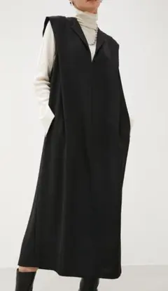 crie conforto　ショルダータックジャンスカ　ブラックのサムネイル