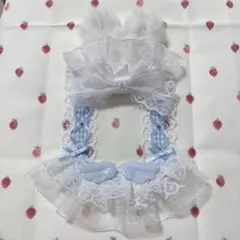 涼しげ♡ ハンドメイド わんちゃん用スタイ、ケープ S程度 - メルカリ