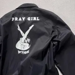 soft machine　PRAY GIRL ナイロンジャケット　Lサイズ