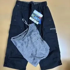 OUTDOOR ブラックショートパンツ＆Ｔシャツのサムネイル