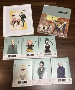 SPY×FAMILY スパイファミリー Season1・2 DVD 5枚セット - メルカリ