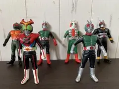 1980年後半　仮面ライダー　ソフビセット