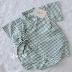 甚平 ロンパース 前開き 70cm conoco 新品 タグ付き