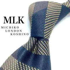 【極美品】MICHIKO LONDON KOSHINO ネクタイ ボーダーのサムネイル