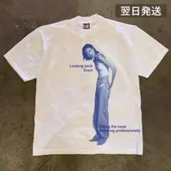 UPUPXIA 260グラム 綿ダブルガーゼ ゆったり 半袖 Tシャツ