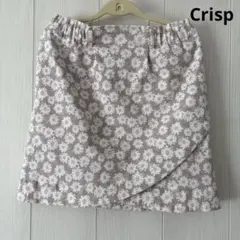花柄 スカート ミニ丈 Fサイズ チューリップ型 Crispのサムネイル
