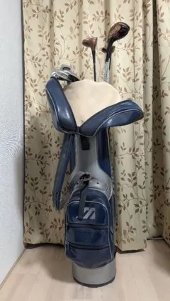 ゴルフクラブセット メンズ 15本 ネイビー