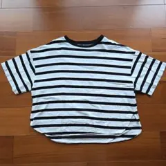 コカ ボーダー5分袖ビックTシャツ Mサイズのサムネイル