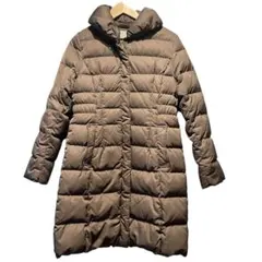 【美品】anySiS　洗えるソフトタッチメモリー ダウンコート３