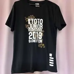 GOSEN バドミントン Tシャツ ブラック