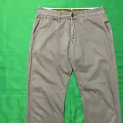エドウィン 504 ワークチノパンツ W30 ベージュ系 スラックス カーキ