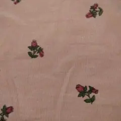 バラプリントのコーデロイ