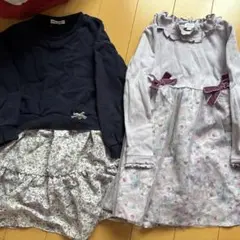 エニファム　110センチ　ワンピースセット