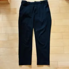 メンズ スマートアンクルパンツ M UNIQLO ブラック