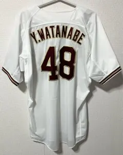 楽天イーグルス 渡邊佳明 ホームユニフォーム XLサイズ 刺繍