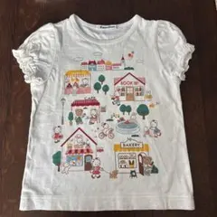 familiar 100cm Tシャツ 街の風景
