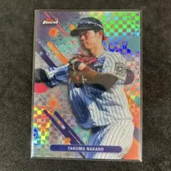 topps 2025 finest 阪神 中野拓夢 リフラクター