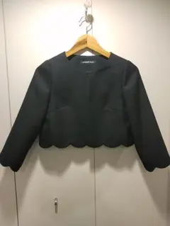 STRAWBERRY-FIELDS ✨スカラップ　ノーカラージャケット