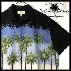 【Island Shores】ビッグサイズ　オーバーサイズ　アロハシャツ