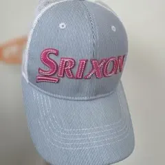 SRIXON レディース ゴルフキャップ ストライプ メッシュのサムネイル