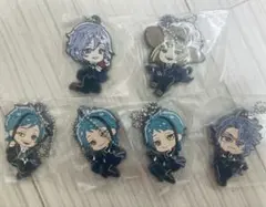 ツイステ オクタヴィネル＆エペル、ルーク ラバーストラップ 6個セット