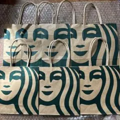 スターバックス ショップ袋 7枚セット