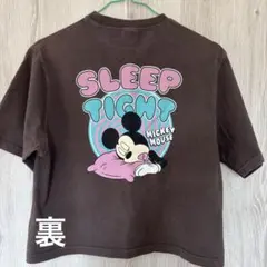 130cm ミッキーマウス Tシャツ 子ども服 半袖 ディズニー キッズ