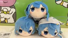 ♪ ホロライブ 寝そべりミニ マスコット星街すいせい3種コンプリート♪