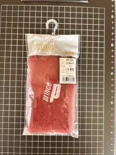 Prince リストバンド エンジ色 新品