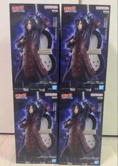 NARUTO 疾風伝 フィギュア うちはマダラ 4体 セット GIGO限定 - メルカリ