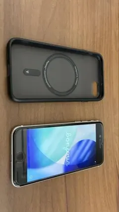 iPhone SE（第3世代）64GB 保護フィルム+ケース（TORRAS）付き