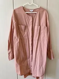 SLOBE IENA スローブイエナ ノーカラー チュニック 長袖シャツ