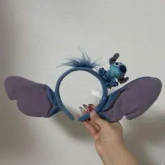 激レア スティッチ カチューシャ 廃盤商品 TDR ディズニーランド リロ