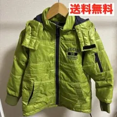 BLUE CROSS 中綿コート SS ライムグリーン