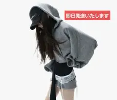 THEREDTHREAD S shaggy shorts　gray M