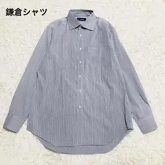 Maker's Shirt 鎌倉シャツ メンズ L ストライプ 41/85